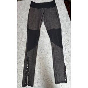 Lululemon Women's Cross Town Pants Black Slub Denim / Black Sizer 4 Active Yoga